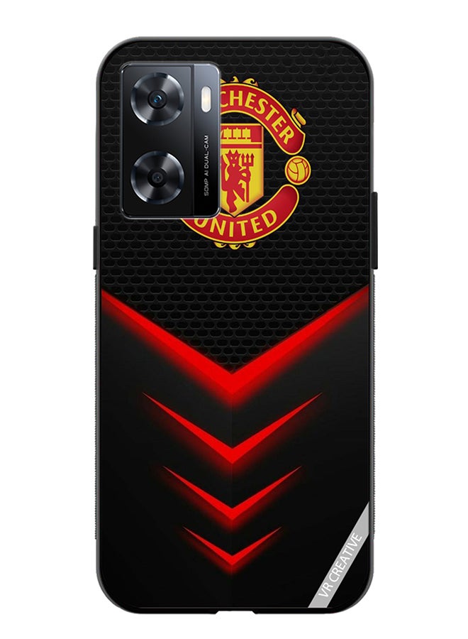VR CREATIVE Protective Case Cover For Oppo A57/A77s Man United Design Multicolour - Image 1