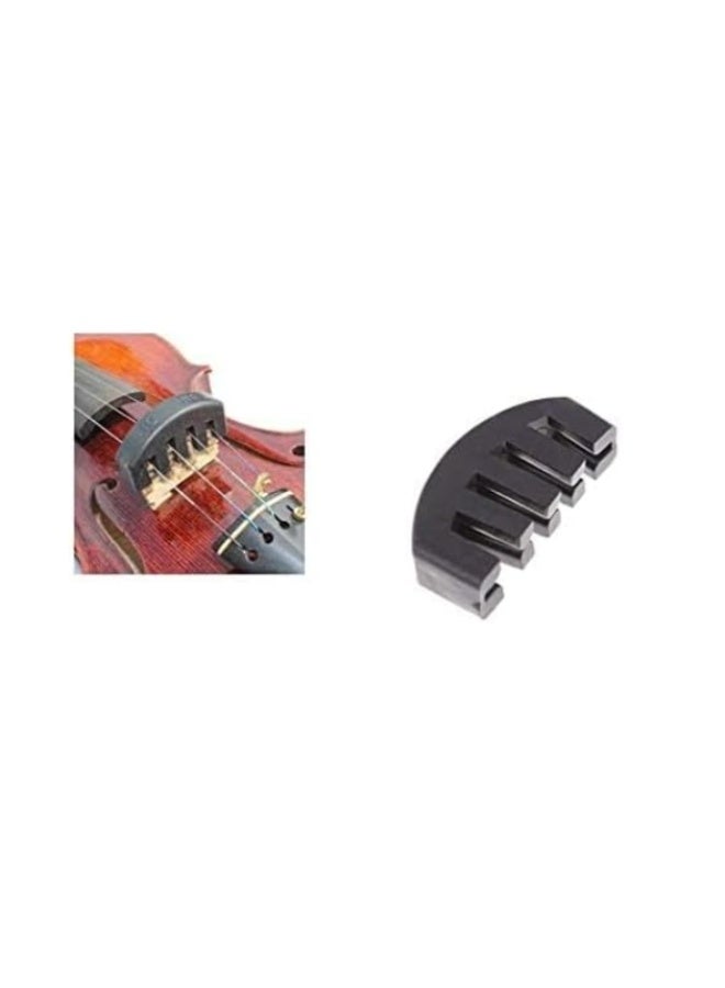 Rubber Violin Practice Mute – Sound Dampener for 4/4 & 3/4 Violins, Noise Reduction Practice Accessory - Image 3