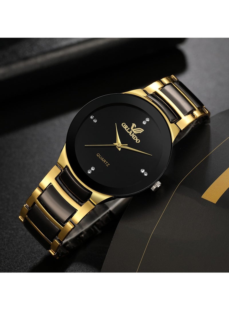 Orlando - Men's Stainless Steel Quartz Orlando Watch - Image 1