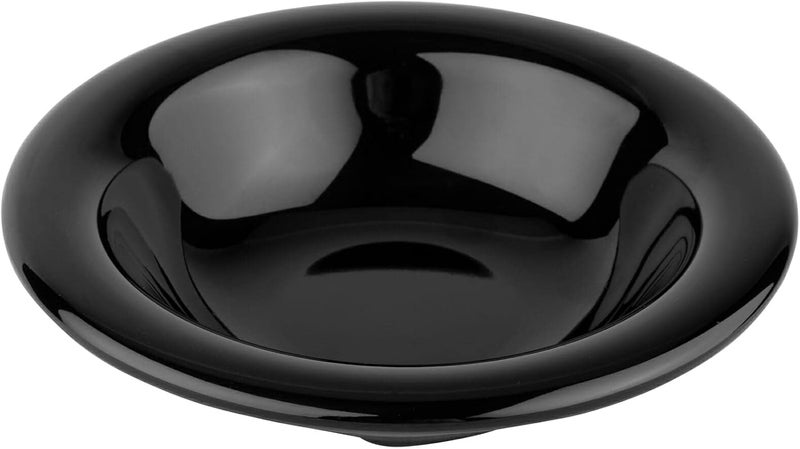 GET B86BK Melamine Narrow Rim FruitDessert Bowl 8 Ounce Black Set of 12 - Image 1