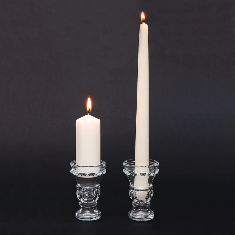 ميسي Single Crystal Glass Candle Holder