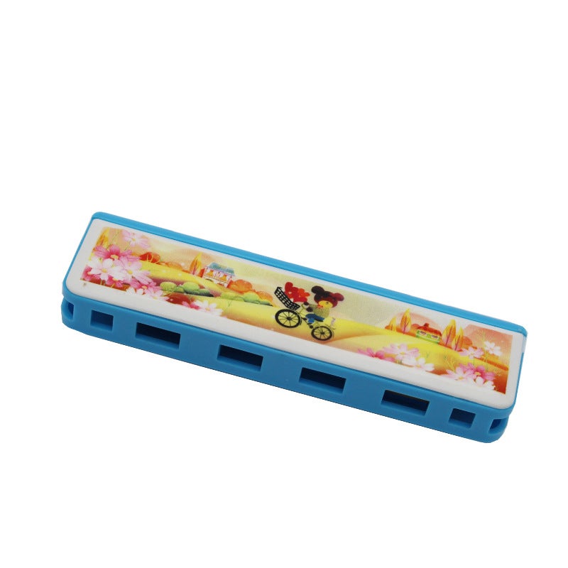 NAOMI Kids Harmonica Plastic Diatonic Harmonicas with 4 Holes 8 Notes Musical Instrument Toy for Boys Girls 4 PCS - Image 5