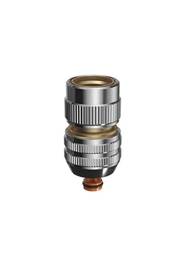 Claber 1/2 - 5 8 Automatic Coupling W Stop 
