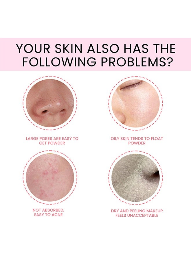 إيلهو كريم تصحيح اللون CC بتغطية كاملة SPF 50، كريم أساس CC، سيروم خفيف مرطب مع تغطية كاملة، يتحكم في الدهون ويرطب البشرة، كريم تصحيح اللون مطفي طويل الأمد (متوسط) 30 مل - Image 5