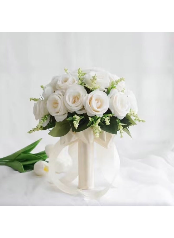 Nariele New Fashionable Bridal Wedding Handheld Flower