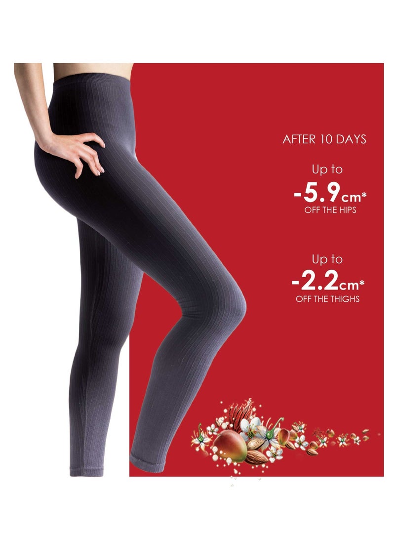 Lytess Corded Slimming Leggings, Black S/M - Image 2