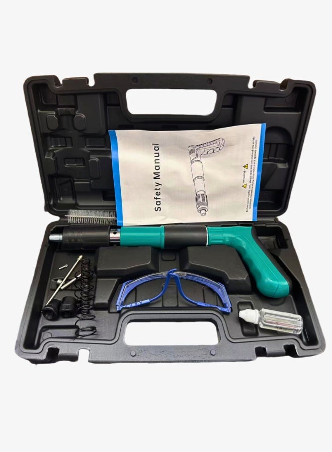 تريدجيت مسدس مسامير صغير (متوافق مع 1 بوصة) مع حقيبة وملحقات - أداة تثبيت محمولة للتنجيد، الأثاث، والأعمال الخشبية	للبناء الخفيف - Image 2