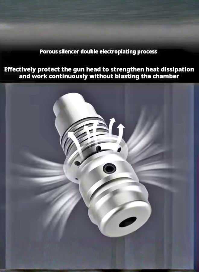 تريدجيت مسدس مسامير صغير (متوافق مع 1 بوصة) مع حقيبة وملحقات - أداة تثبيت محمولة للتنجيد، الأثاث، والأعمال الخشبية	للبناء الخفيف - Image 3