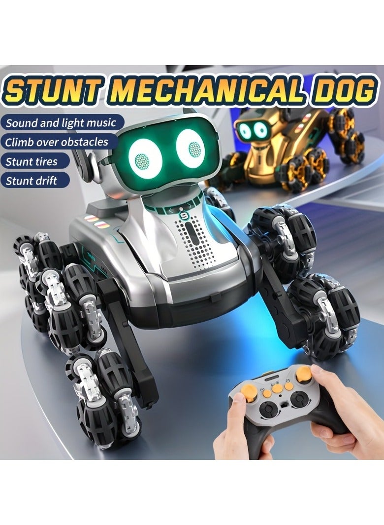 AROAQ Eight-Wheel Drifting Dog Mechanical Toy Deformation Remote Control Toys  - Image 1