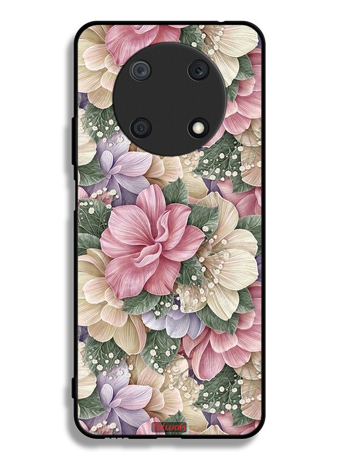 Tolwak Huawei nova Y90 Protective Case Cover Hd Floral - Image 2