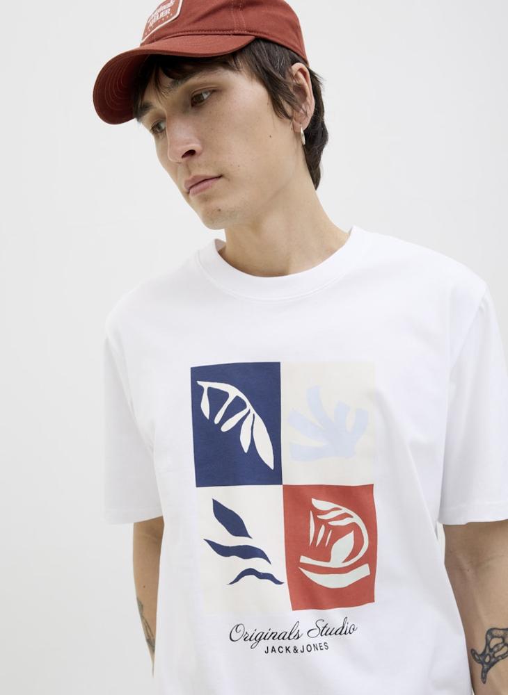 JACK & JONES Jorcanggu Front Branding T-Shirt  - Image 3
