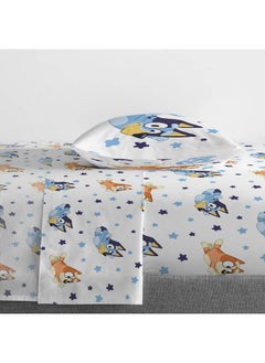 Jay Franco Bluey & Bingo Toddler Comforter Set - 4 Piece Bed Set Includes Sheet Set & Pillow Covers - Super Soft Clouds & Stars Kids Bedding - pzsku/ZAC551648E8A302422B8EZ/45/_/1738048038/c59a7313-70b2-43df-80ef-0523c3370170