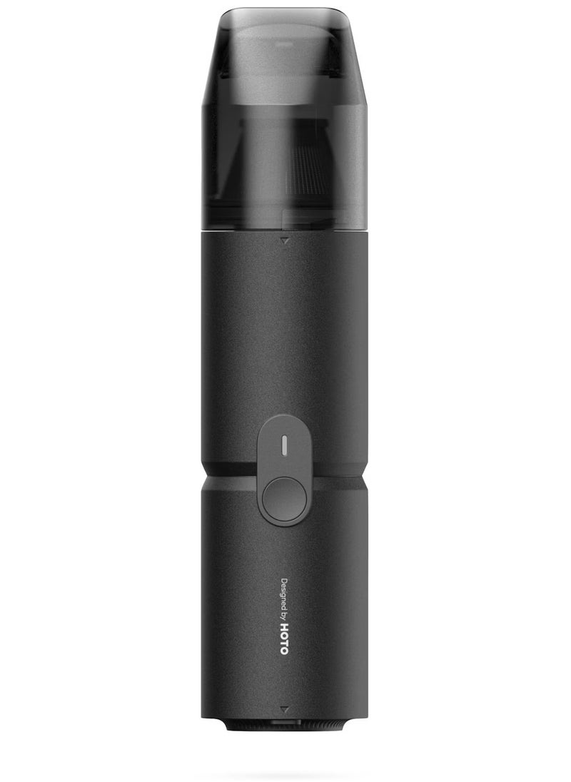 HOTO Compressed Air Capsule, 4-in-1 Cordless Handheld Vacuum, Rechargeable Air Blower, 15KPa Powerful Suction, Ideal for Car/PC/Keyboard/Home Cleaning-Black  - Image 2