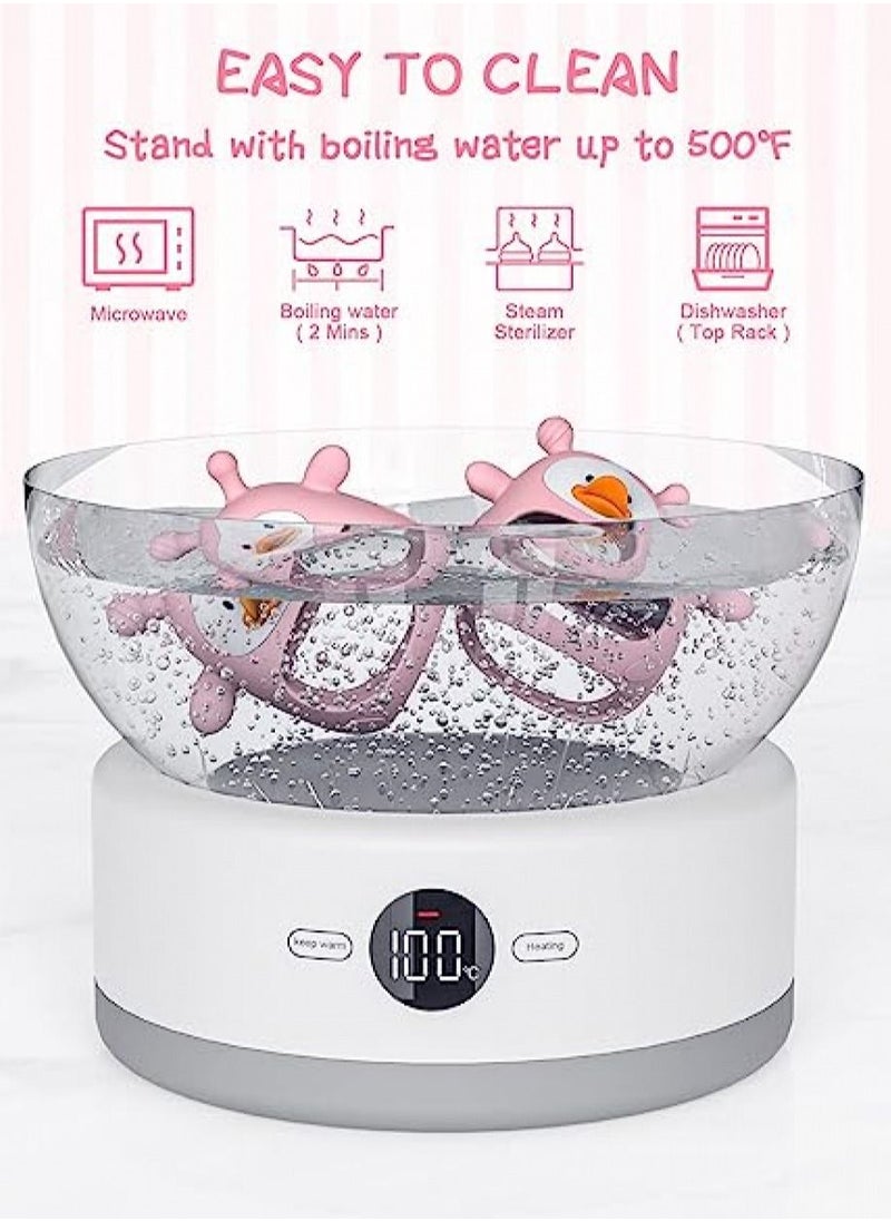 Generic Silicone Baby Teething Toy, Never Drop Silicone Baby Mitten Teether for Soothing Teething Pain Relief  - Image 5
