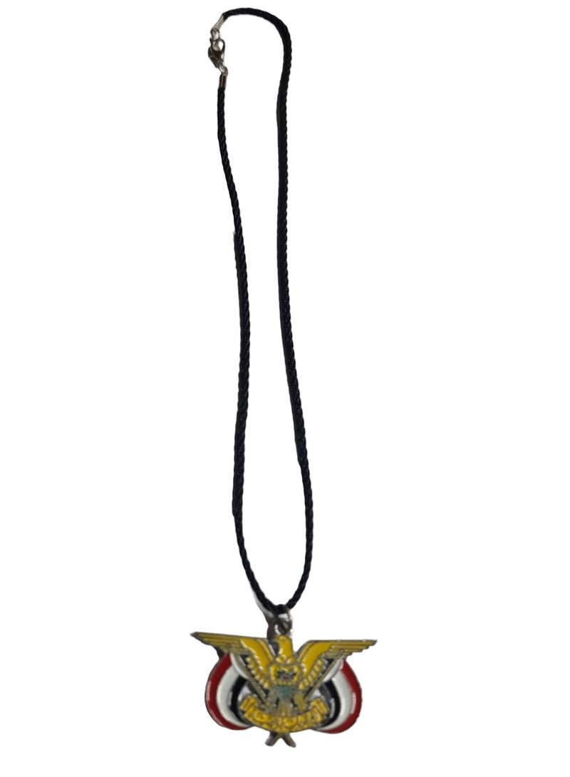 لافتة تعلق على مرآة السيارة  بشعار الجمهورية اليمنية - Image 1