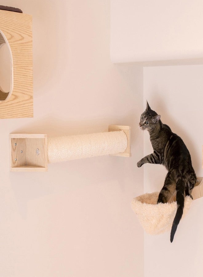 Armarkat Cat Wall Climber Series: Scratching Post W1907D, Natural Beige Medium - Image 2