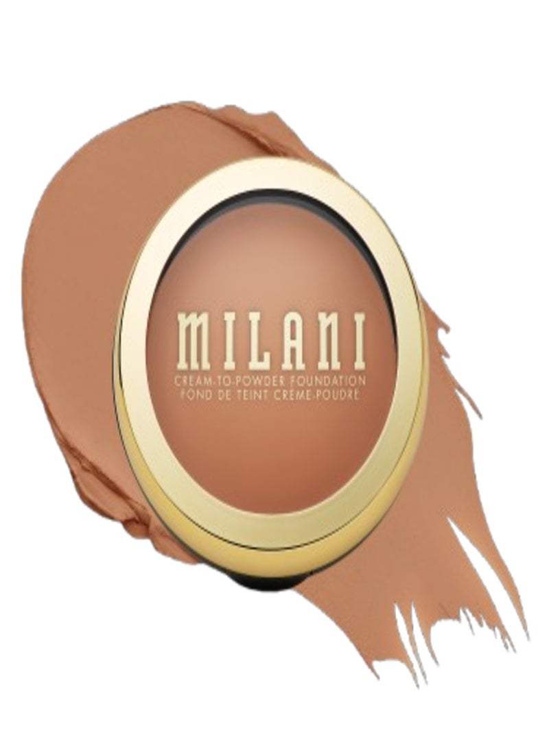 MILANI Milani Conceal + Perfect Smooth Finish Cream to Powder Foundation – 275 Amber | Full Coverage, Lightweight, Natural Matte Finish, Buildable Formula, Long-Lasting Wear, Vegan & Cruelty-Free  - Image 1