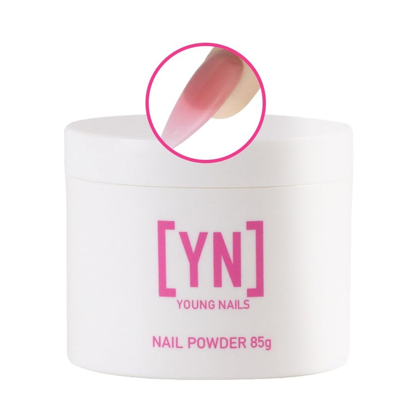Young Nails Acrylic Speed Powder - Self-Leveling Acrylic Nail Powder, Clear Nude Pink White Acrylic Powder for Nail Extenstion, Professional Grade, Superior Adhesion, Color - Bubblegum, 660g - Image 1