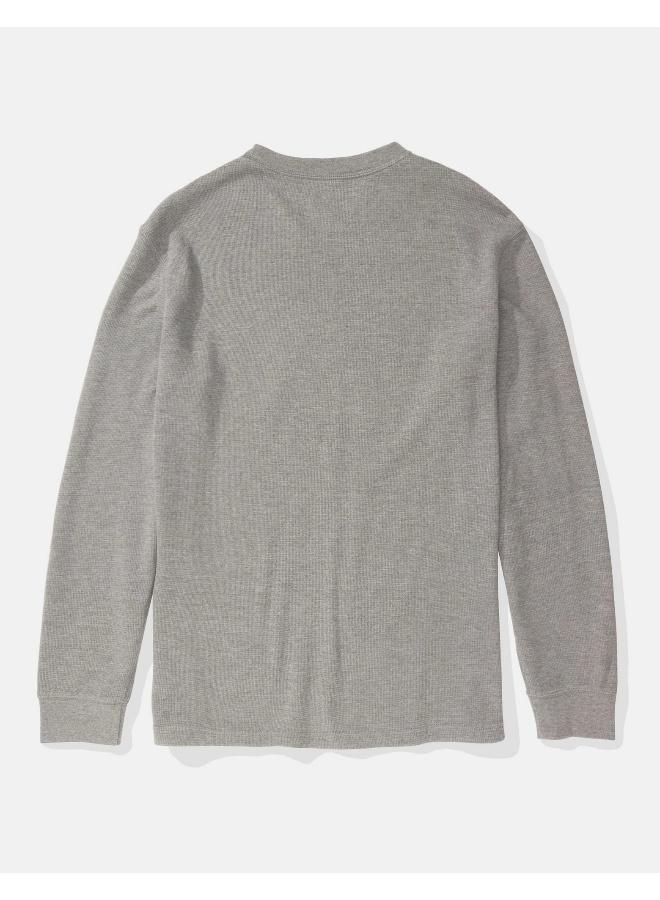 American Eagle AE Long-Sleeve Thermal T-Shirt - Image 2