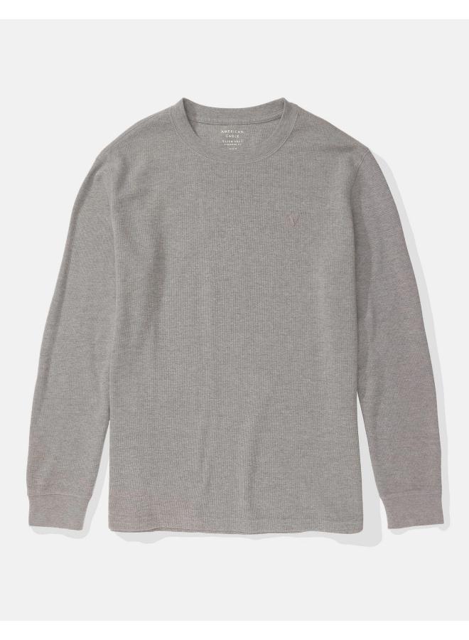 American Eagle AE Long-Sleeve Thermal T-Shirt - Image 3