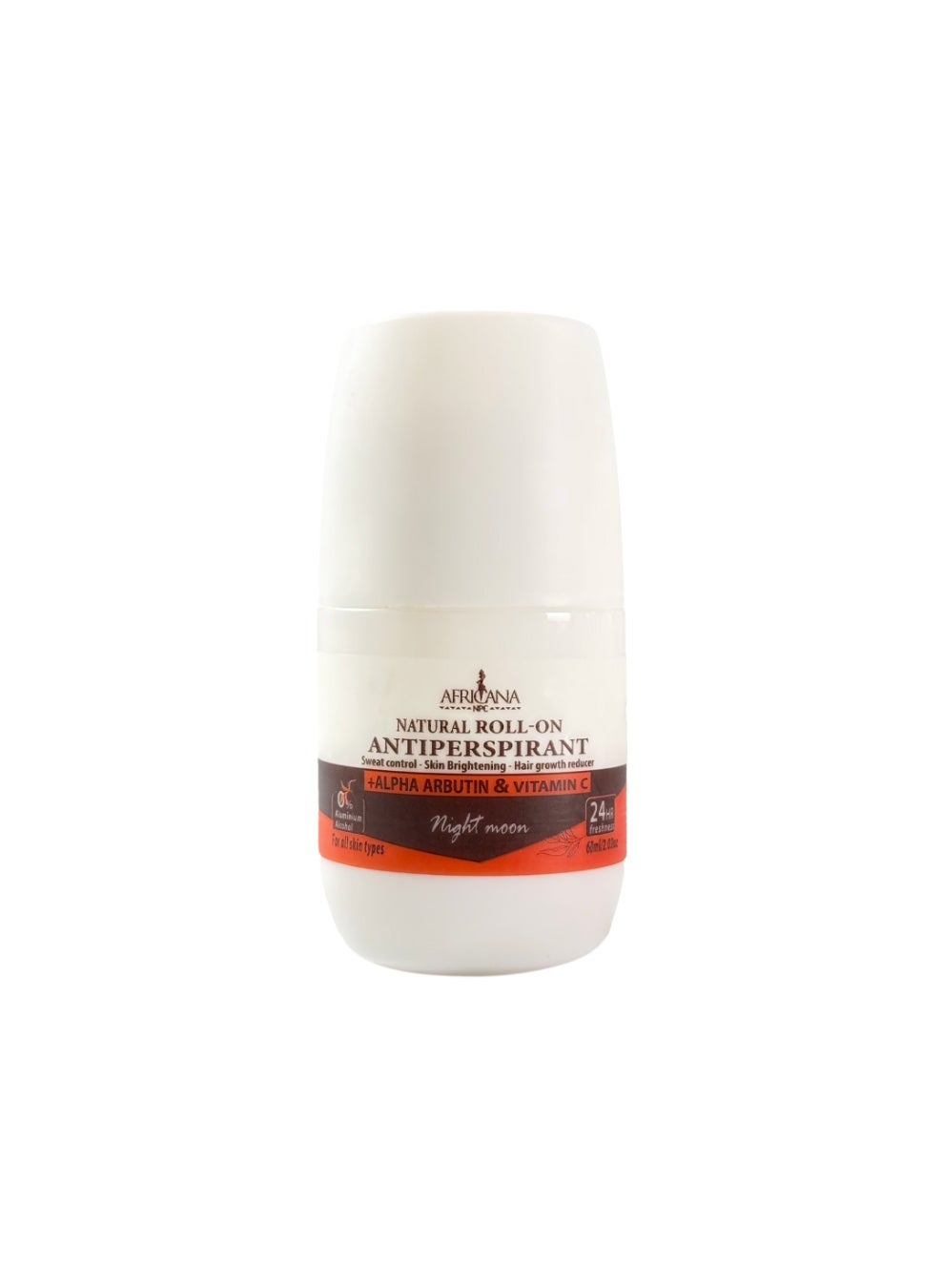 Africana Natural Deodorant Roll-On – Night Moon Scent 60ML