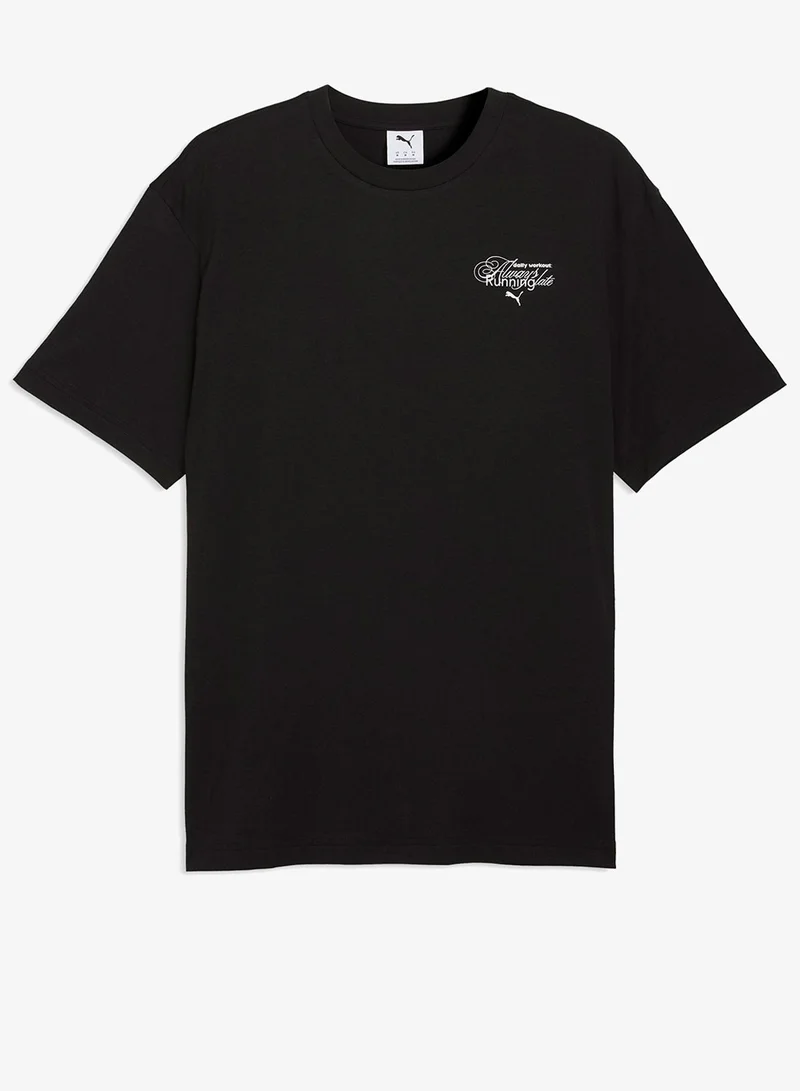PUMA  Graphic Slogan Relaxed T-Shirt for Men | Best Price UAE