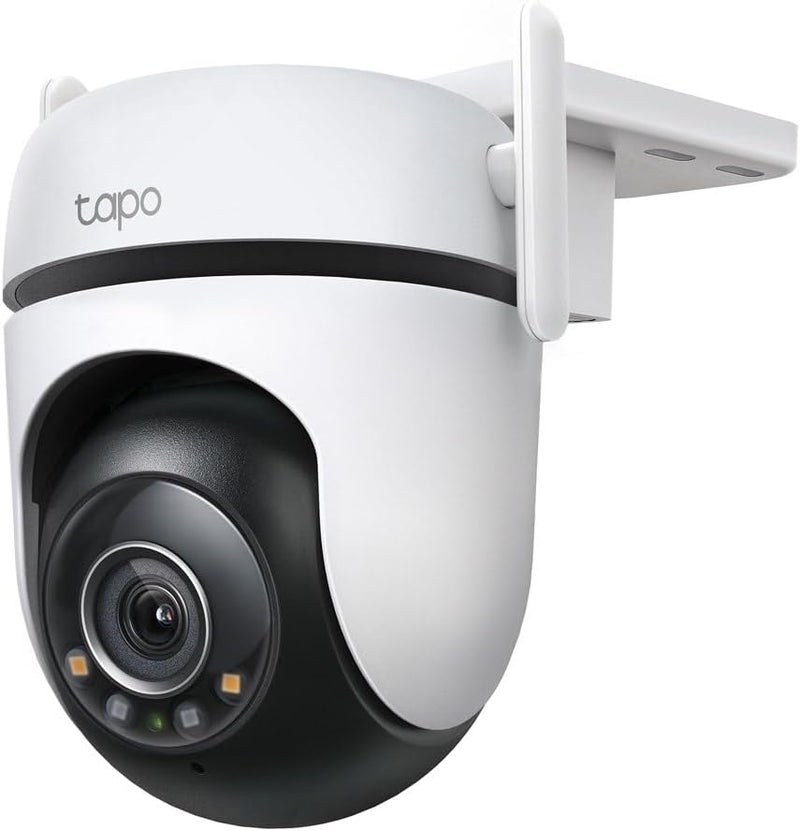تابو كاميرا مراقبة خارجية من TP-Link Tapo PTZ 4MP C520WS بتقنية WiFi، دعم للرؤية الليلية بألوان واضحة، كشف عن الأشخاص وتتبع الحركة، مقاومة للماء (IP66)، وإمكانية تخصيص الإنذار الصوتي - Image 1