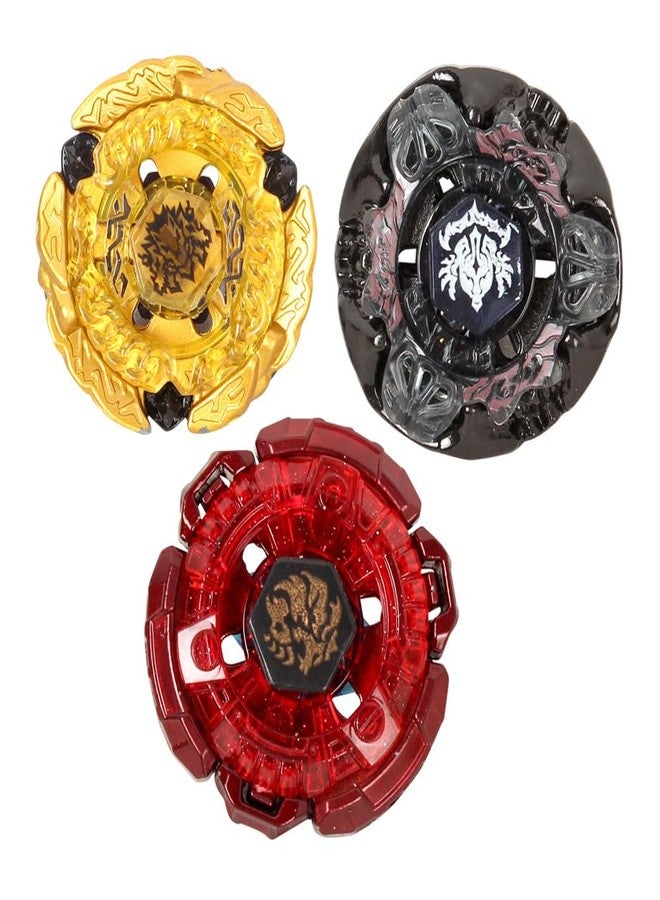 STJOYOPY Metal Fusion 4D Battling Top 5 Pieces Gyros Spinning Top Toy Game with 2 Launchers 1 Grip Gift for Kids Children Boys - Image 3