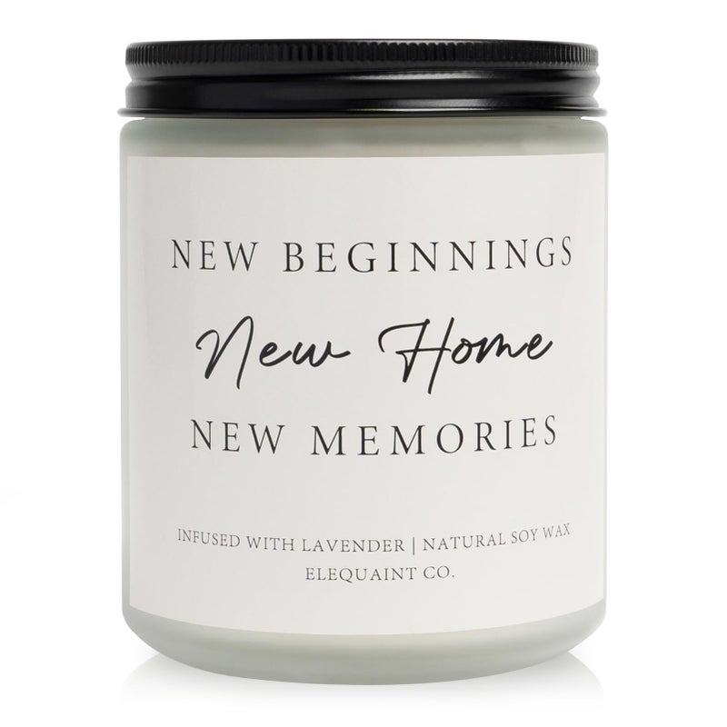 House Warming Gifts New Home Perfect Housewarming Gifts  Lavender Scented Candle New Home Gift Ideas New Homeowner Gift House Warming Decoration for Friend Women Men