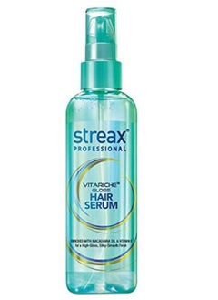 Streax Pro Hair Serum Vita Gloss With Macademia Oil & Vitamin E, Helps In Everyday Styling, Adds Shine To Hair Gorgeous & Shiny Hair, 100 Ml, Pack of 1  - Image 1