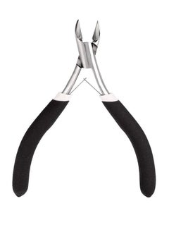 Excefore 2 Pack Cuticle Trimmer, Dead Skin Remover Clipper, Non-Slip Professional Cuticle Nipper Stainless Steel Cutter, 1/2 Jaw (7 mm) Cuticle Cutter- Black  - Image 1