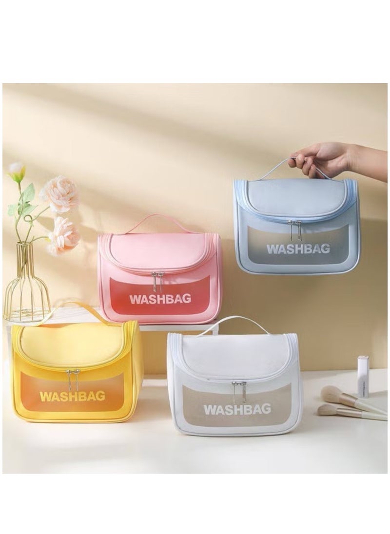Generic - Light blue makeup and cream organizing bag - Image 1