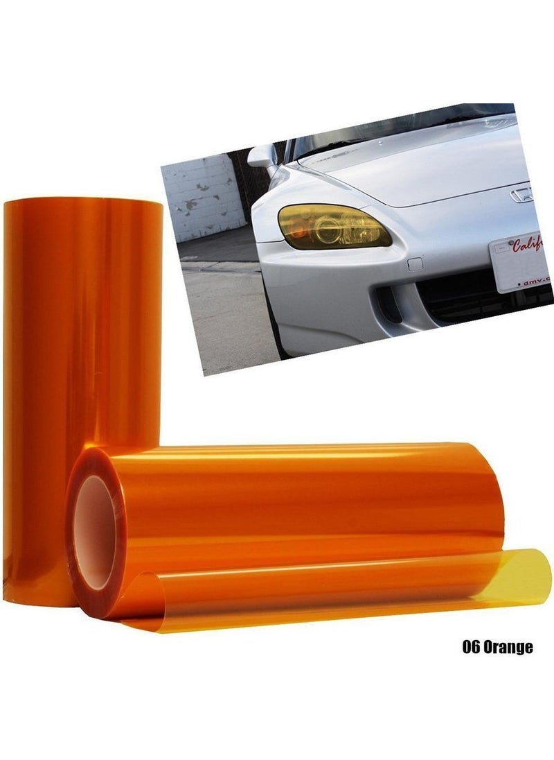 Orange Transparent Headlight Film 30 cm - pzsku/ZAC568DE65CE1D9C1BD37Z/45/_/1725722424/4355dfa4-845f-4345-8cc6-0c9265786e6b