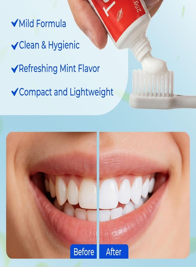 Kocpudu Travel-Sized Toothpaste in Bulk, 25g/0.88 Oz (50-Pack) - Image 3