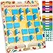 ABERLLS Matching Memory Game for Kids Age 3 4 5 6 7 8 Year Old Travel Toy for Boys Girls Wooden Board Game Road Trip Essentials for Toddler Airplane Car Camping Activity Ideal Christmas Birthday Gifts - Image 2