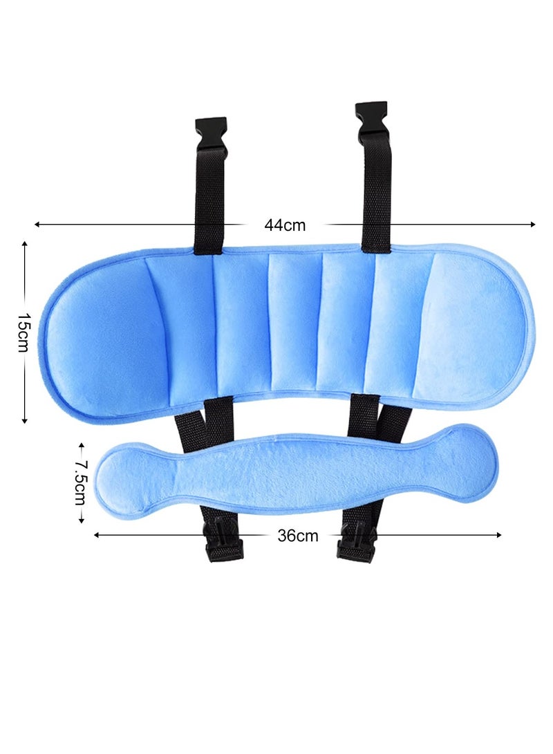 KASTWAVE Car Head Support, Child Car Seat Head Support Baby Safety Car Seat Neck Relief Holder, Kids Travel Nap Helper Adjustable - Image 2