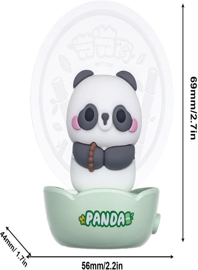 Aakarit Panda LED Night Light Cute Soft Glow Changing Adjustable Shaped | Multicolor | Pack of 1 - Image 2