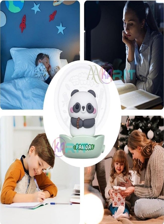 Aakarit Panda LED Night Light Cute Soft Glow Changing Adjustable Shaped | Multicolor | Pack of 1 - Image 5