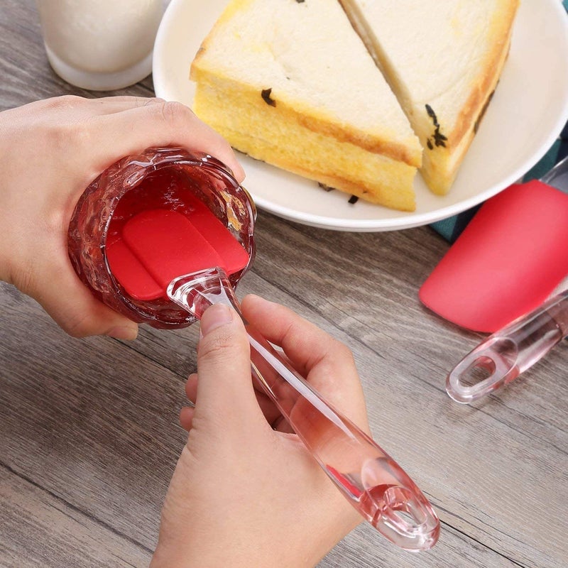 BAKERS PARDISE Baking Combo Large Mixing Bowl 3litre12inch Whisker Acrylic Handle Spatula Baking Tools Combo - Image 5