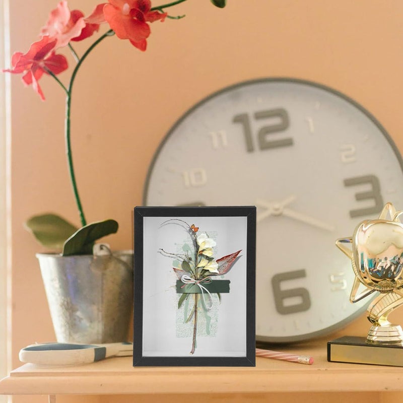 High Definition Dried Flower Shadow Box For Specimen Display Home Decor - Image 5
