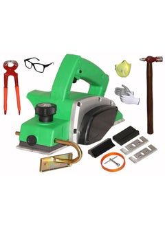 Digital Craft Digital Craft Wood Planer 1400W Machine of Carpentry HighPower MultiFunction Electric Planer Professional Woodworking Machine 82mm Electric Planer MachineHammer 200 gm8Inch Pincer Plier  - Image 1