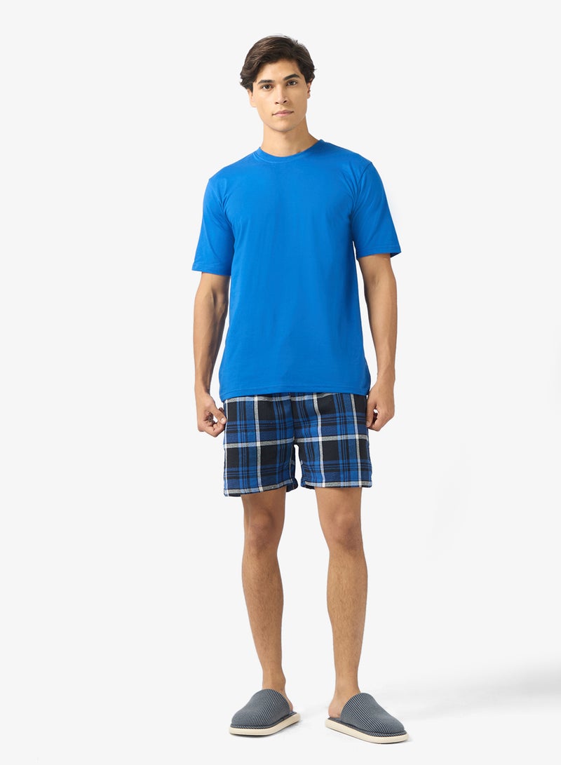 سفنتي فايف طقم بيجامة تي شيرت وشورت - Image 5