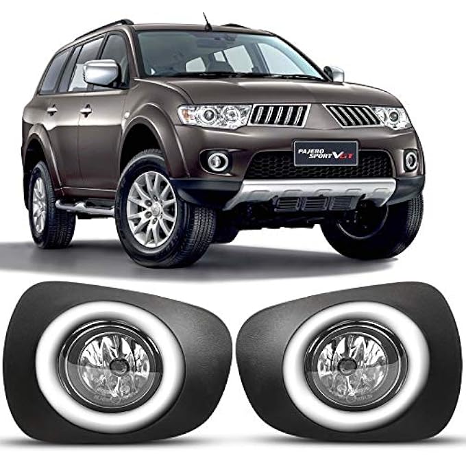 DLAA Fog Lights Compatible With Mitsubishi Pajero Sport 2010 2011 2012 2013 2014L200Triton 2013 2014 2015 Fog Lamps - Image 2