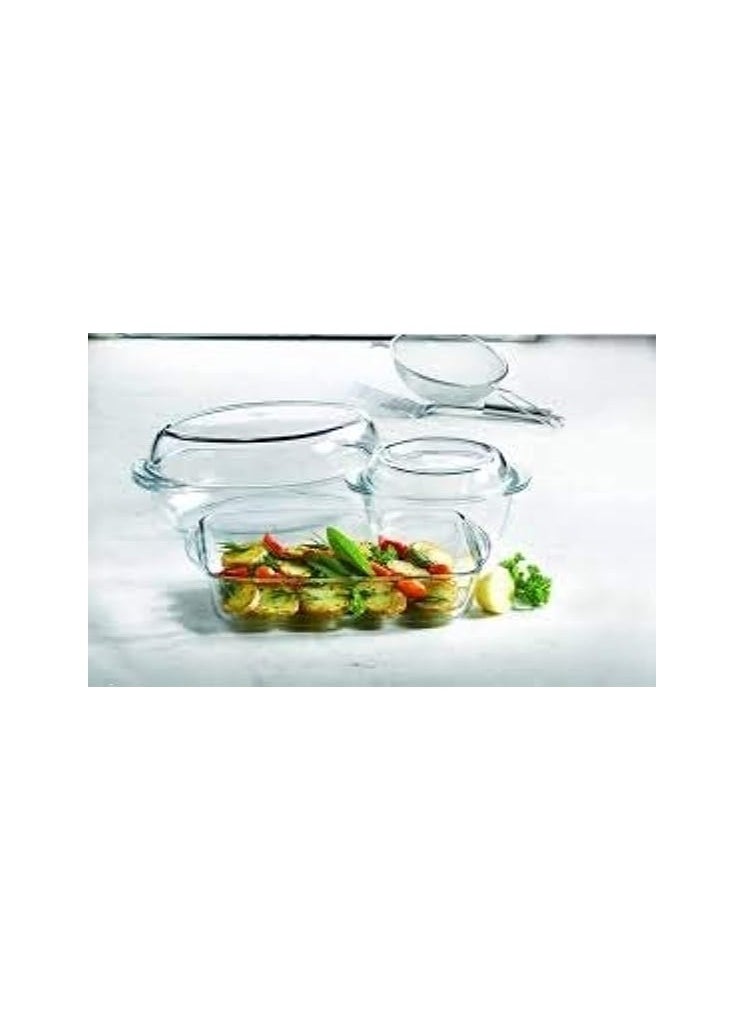طقم صوانى زجاج بايركس حرارى 2 قطعة من بروكام 5 مقاسات صناعة تركية - pzsku/ZAC5705CD1C5340C5C95EZ/45/_/1699540999/2189fbb9-ad3d-4bd4-8dcf-7c9cfac3c2a0