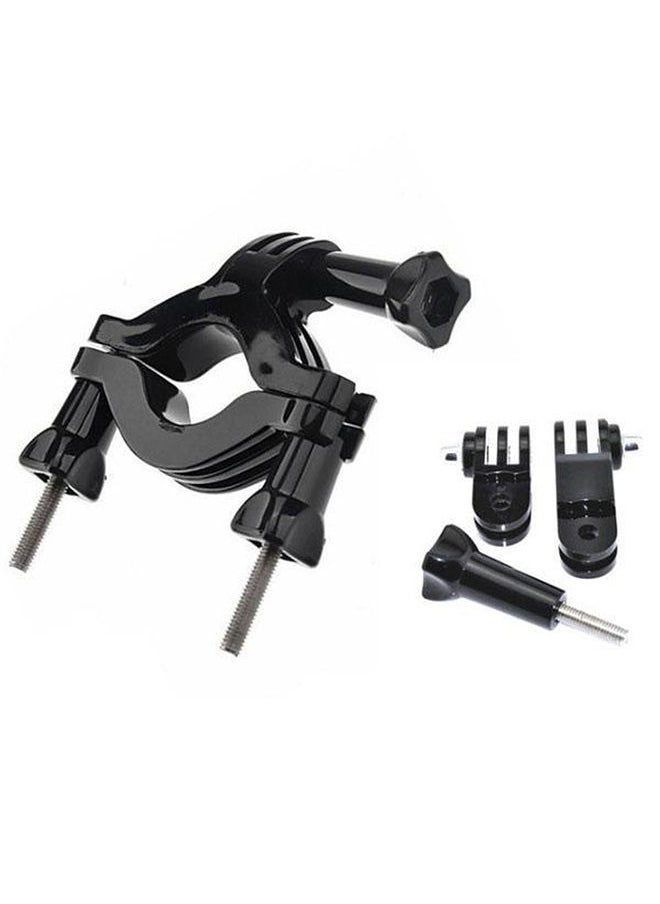 TELESIN Large Diameter Pipe Clamp Mount - Black | Fits 1.4"-2.5" Diameter Tubes | PC Plastic Stainless Steel GP-HBM-004  - Image 1