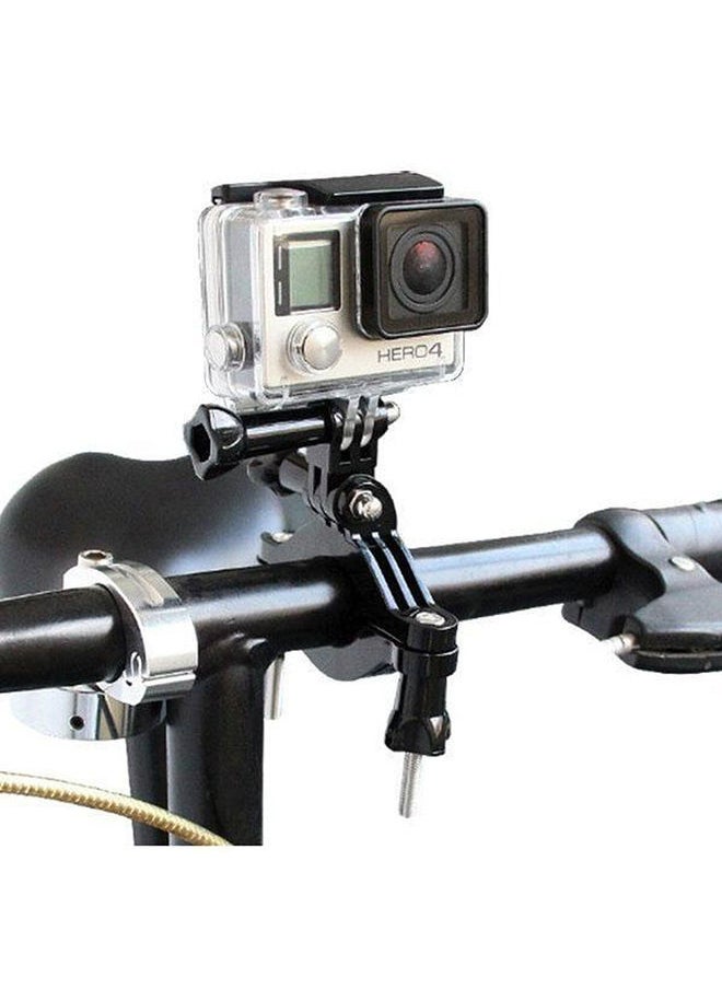 TELESIN Large Diameter Pipe Clamp Mount - Black | Fits 1.4"-2.5" Diameter Tubes | PC Plastic Stainless Steel GP-HBM-004  - Image 2