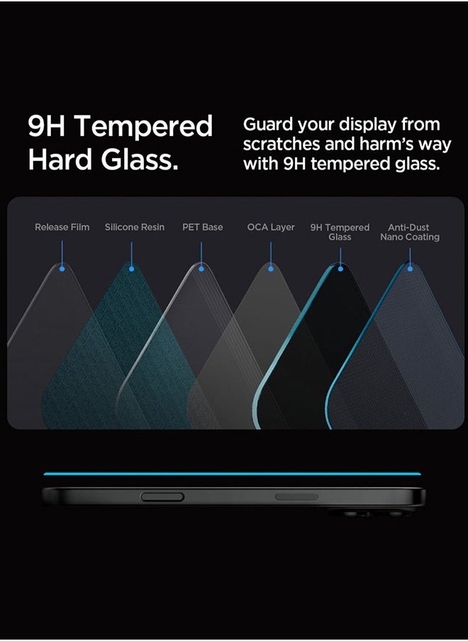 Lemon 1 PACK GLAStR EZ Fit iPhone 16 Pro Max PRIVACY Screen Protector Premium Tempered Glass with Auto Align Technology  - Image 4