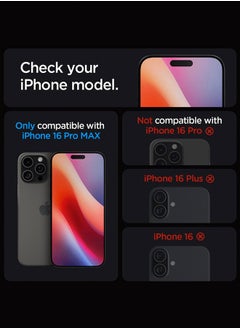 Lemon 1 PACK GLAStR EZ Fit iPhone 16 Pro Max PRIVACY Screen Protector Premium Tempered Glass with Auto Align Technology  - Image 2