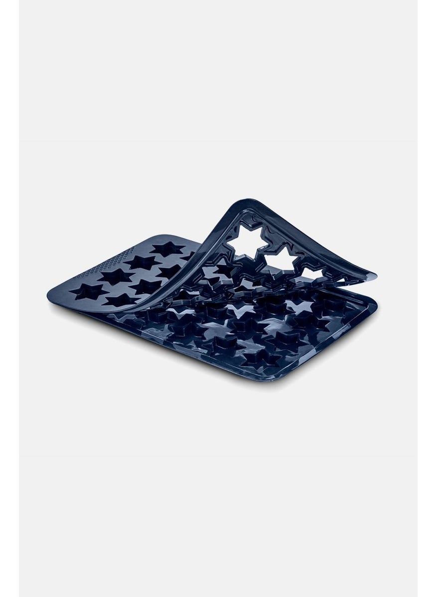 Tchibo Cinnamon Star Baking Mat, Navy  - Image 4