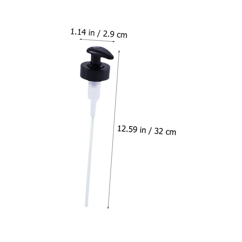 Black Oyster Sauce Squeeze Bottle Press Tool Ergonomic Nozzle For Kitchen Condiments 2Pcs - Image 3